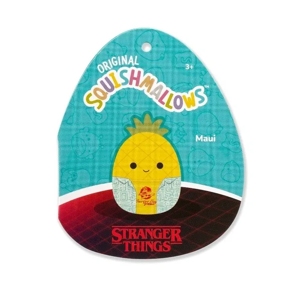 Squish mallows original “ Strange things” Maui in surfer boy pizza shirt plush - Picture 9 of 10